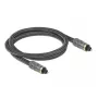 Cabo de áudio DeLOCK 86983 TOSLINK 1 m antracite