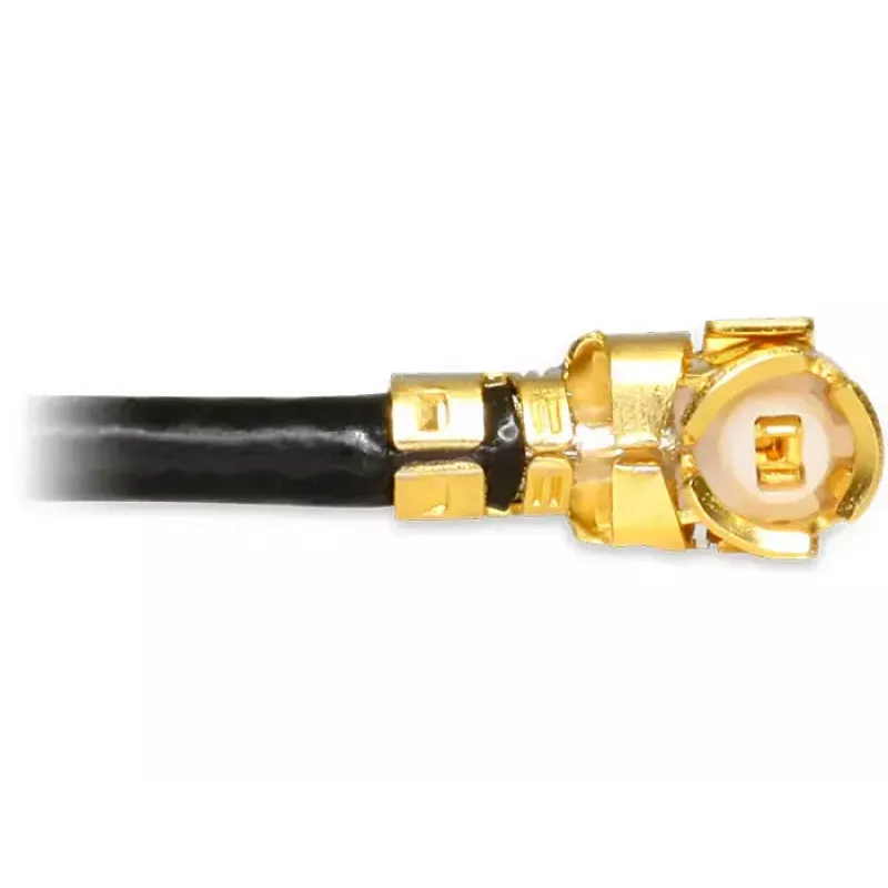 Cabo de sinal DeLOCK 88464 0,2 m preto dourado prateado