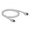 Cabo de rede DeLOCK 80558 RJ-45 Cat8.1 1 m cinzento