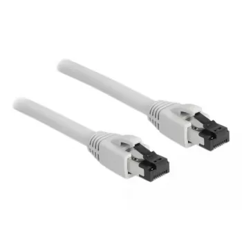 Cabo de rede DeLOCK 80558 RJ-45 Cat8.1 1 m cinzento