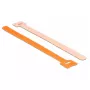 Fecho de velcro DeLOCK 18696 laranja 10 unid.