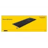 Teclado DeLOCK 12671 Office RF sem fios QWERTZ alemão preto
