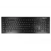 Teclado DeLOCK 12671 Office RF sem fios QWERTZ alemão preto
