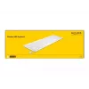 Teclado DeLOCK 12014 RF Wireless QWERTZ alemão branco