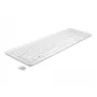 Teclado DeLOCK 12014 RF Wireless QWERTZ alemão branco