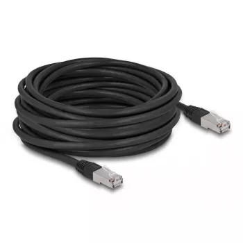 Cabo de rede DeLOCK RJ45 Cat.6A 10m preto