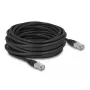 Cabo de rede DeLOCK RJ45 Cat.6A 10m preto