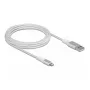 Cabo de dados e carregamento USB DeLOCK para iPhone iPad iPod 3 m Lightning