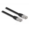 Cabo de rede DeLOCK RJ45 Cat.6A S/FTP 15 m preto
