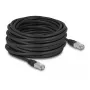 Cabo de rede DeLOCK RJ45 Cat.6A S/FTP 15 m preto
