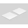 Calha para cabos DELOCK 20886, polipropileno, branco, 300×85×10 mm, 2 unid.
