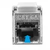 Cabo RJ45 macho para módulo Keystone RJ45 fêmea DeLOCK 87027