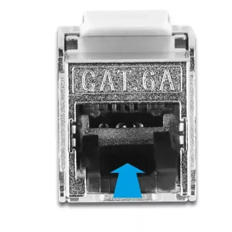 Cabo RJ45 macho para módulo Keystone RJ45 fêmea DeLOCK 87027