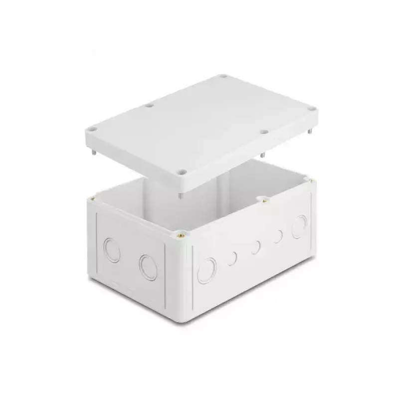 Caixa de instalação DeLOCK 180x125x90mm cinzento ABS exterior