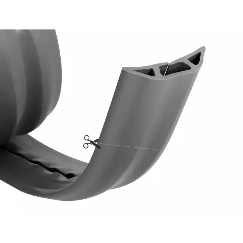 Calha para cabos DeLOCK 20733 chão cinzento 70mm x 13mm x 1,5m