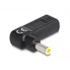 Adaptador DeLOCK USB Type-C fêmea para Samsung 5,5 x 3,0 mm macho 90° angular