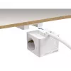 Extensão de alimentação DeLOCK 11502 1,5 m 3 tomadas AC interior branco