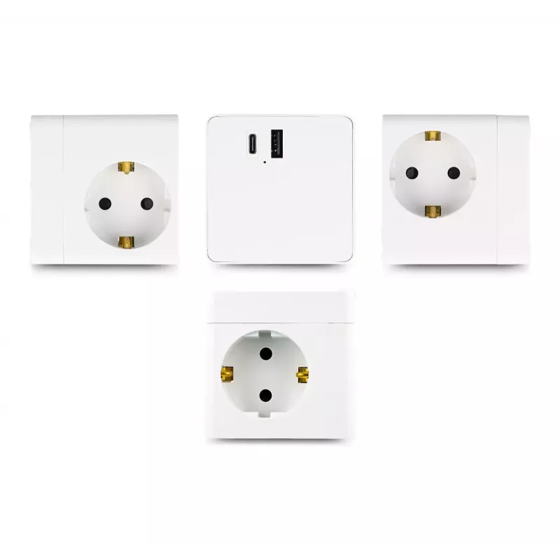 Extensão de alimentação DeLOCK 11502 1,5 m 3 tomadas AC interior branco