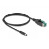 Cabo PoweredUSB DeLOCK macho 12 V para DC 5,5 x 2,5 mm macho 3 m