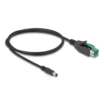 Cabo PoweredUSB DeLOCK macho 12 V para DC 5,5 x 2,5 mm macho 3 m