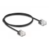 Cabo de rede DeLOCK RJ45 Cat.6 UTP 1 m preto
