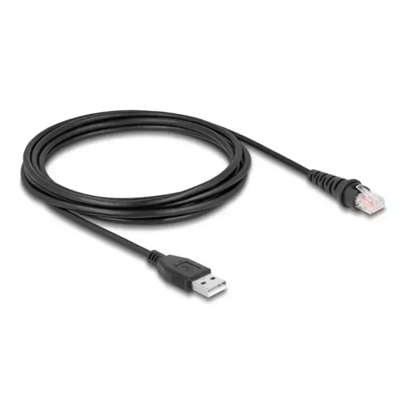Cabo DeLOCK RJ50 para USB 2.0 Type-A para leitor de códigos de barras 3 m F/UTP