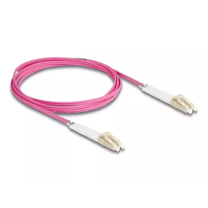 Cabo de fibra ótica DeLOCK LC Duplex para LC Duplex OM4 2 m