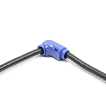 Clipe para cabos DeLOCK 88122 azul universal 8 unid.