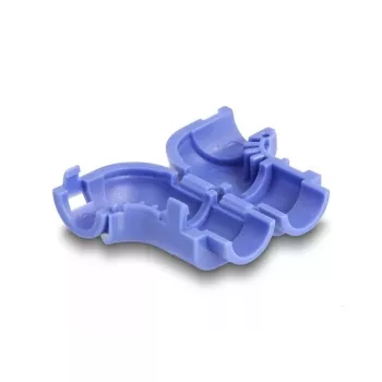 Clipe para cabos DeLOCK 88122 azul universal 8 unid.