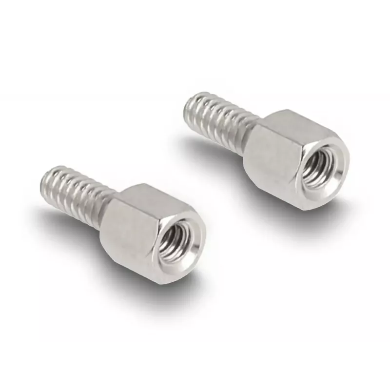Passa-cabos DELOCK caixa D-Sub 9 pinos para cabo plano, plástico, preto, 25×32×14 mm
