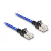 Cabo de rede DeLOCK RJ45 Cat.6A 1 m azul