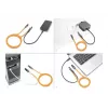Cabo de rede DeLOCK RJ45 Self Tracing Cat.6A 10 m laranja