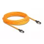 Cabo de rede DeLOCK RJ45 Self Tracing Cat.6A 10 m laranja
