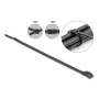 Abraçadeira reutilizável DeLOCK 19503 poliamida preto 370 mm 100 unid.