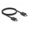 Cabo DisplayPort coaxial DeLOCK 80491 16K 60 Hz 80 Gbit/s 1 m