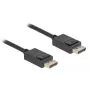 Cabo DisplayPort coaxial DeLOCK 80491 16K 60 Hz 80 Gbit/s 1 m