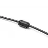 Abraçadeira de ferrite DELOCK 80944, preto, 25×13×11,5 mm, níquel/plástico/zinco, 2 unid.