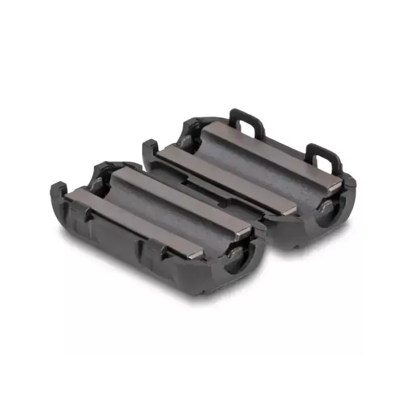 Abraçadeira de ferrite DELOCK 80944, preto, 25×13×11,5 mm, níquel/plástico/zinco, 2 unid.