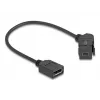 DeLOCK 67155 Adaptador de cabo Mini DisplayPort DisplayPort preto 0,3 m