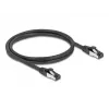 Cabo de rede DeLOCK 80571 RJ-45 Cat8.1 1 m preto