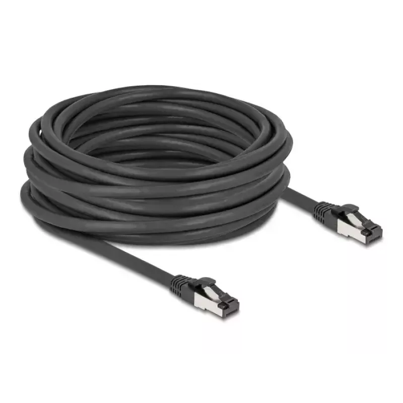 Cabo de rede DeLOCK 80575 RJ-45 Cat8.1 10 m preto