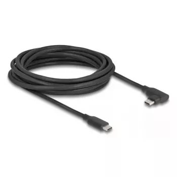 Cabo USB DeLOCK 81196 5 m USB-C preto 10 Gbit/s