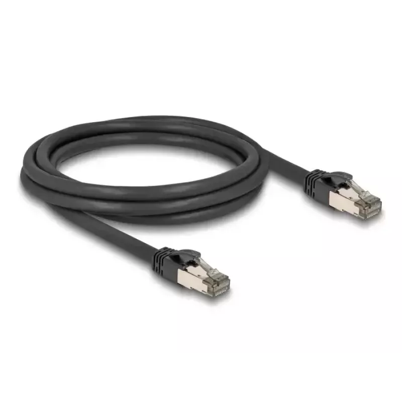 Cabo de rede DELOCK Cat6a U/FTP (STP) 2 m — RJ-45 para RJ-45