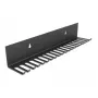 Suporte para cabos DeLOCK 66729 318 x 65 mm preto