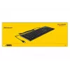 Teclado DeLOCK 12672 Office USB QWERTZ alemão preto