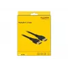 Cabo DisplayPort DeLOCK 85912 4K 60 Hz 5 m sem bloqueio