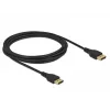 Cabo DisplayPort DeLOCK 85912 4K 60 Hz 5 m sem bloqueio
