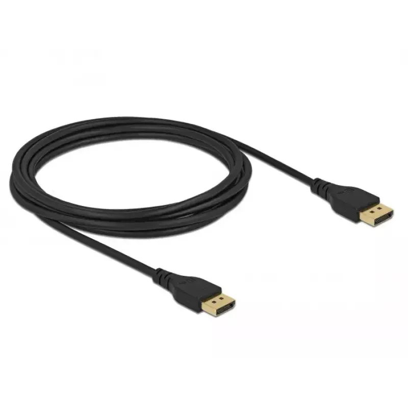 Cabo DisplayPort DeLOCK 85912 4K 60 Hz 5 m sem bloqueio