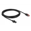 Cabo PoweredUSB DeLOCK 85952 24 V 2 x 4 pinos macho 3 m