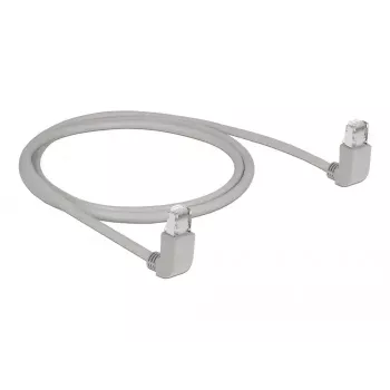 Cabo de rede DeLOCK 83517 Cat6a S/FTP 1 m cinzento